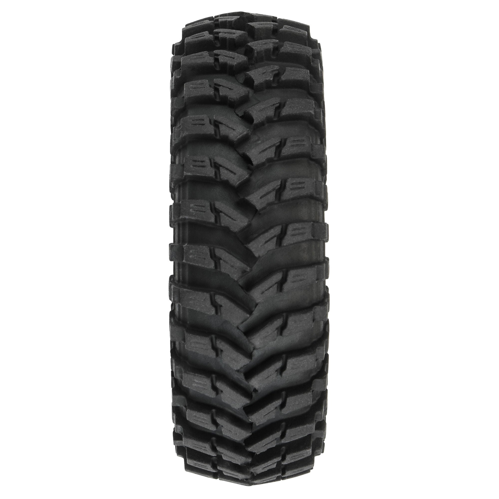 1/24 Maxxis Trepador F/R 1.0" Tires MTD 7mm Black Holcomb (4