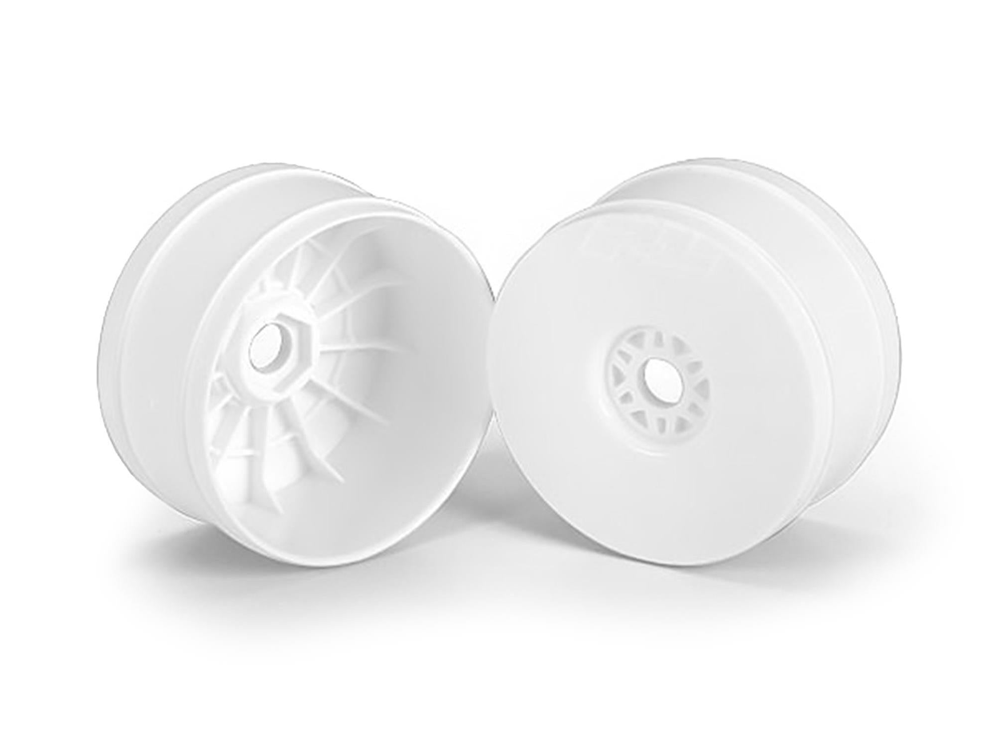 1/8 Velocity Front/Rear 17mm Buggy Wheels (4) White