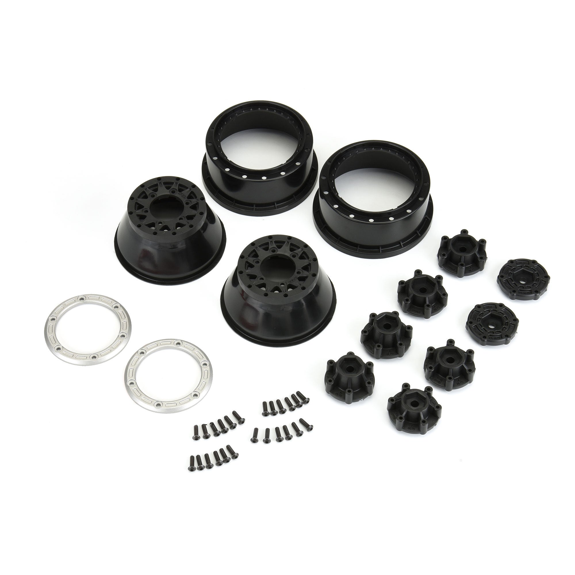 1/10 Raid Bead-Loc Fr/Rr 2.2"/3.0" 12 & 14mm SC Wheels (2) S
