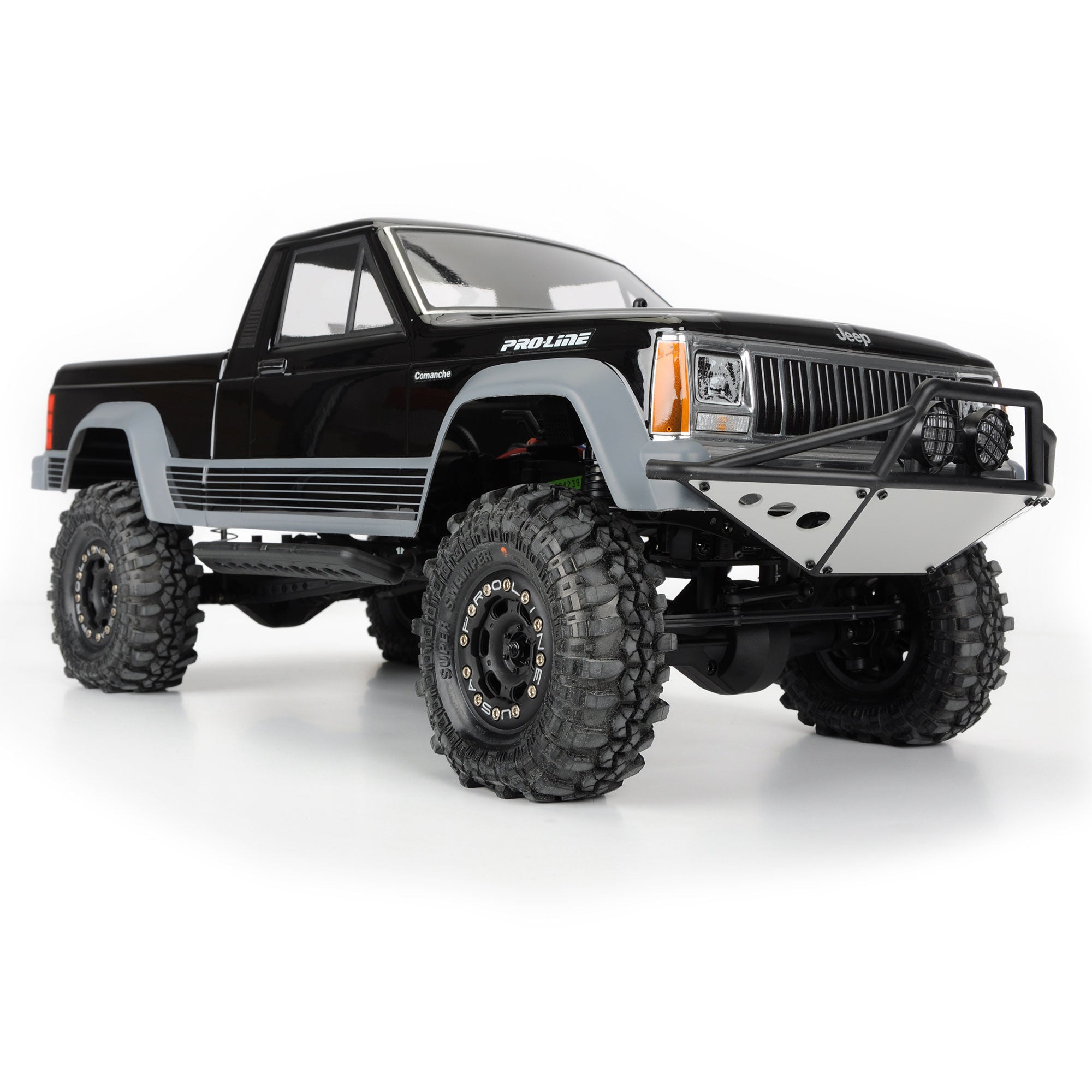 1/10 Jeep Comanche Full Bed Clear Body 12.3" (313mm) WB Crwl