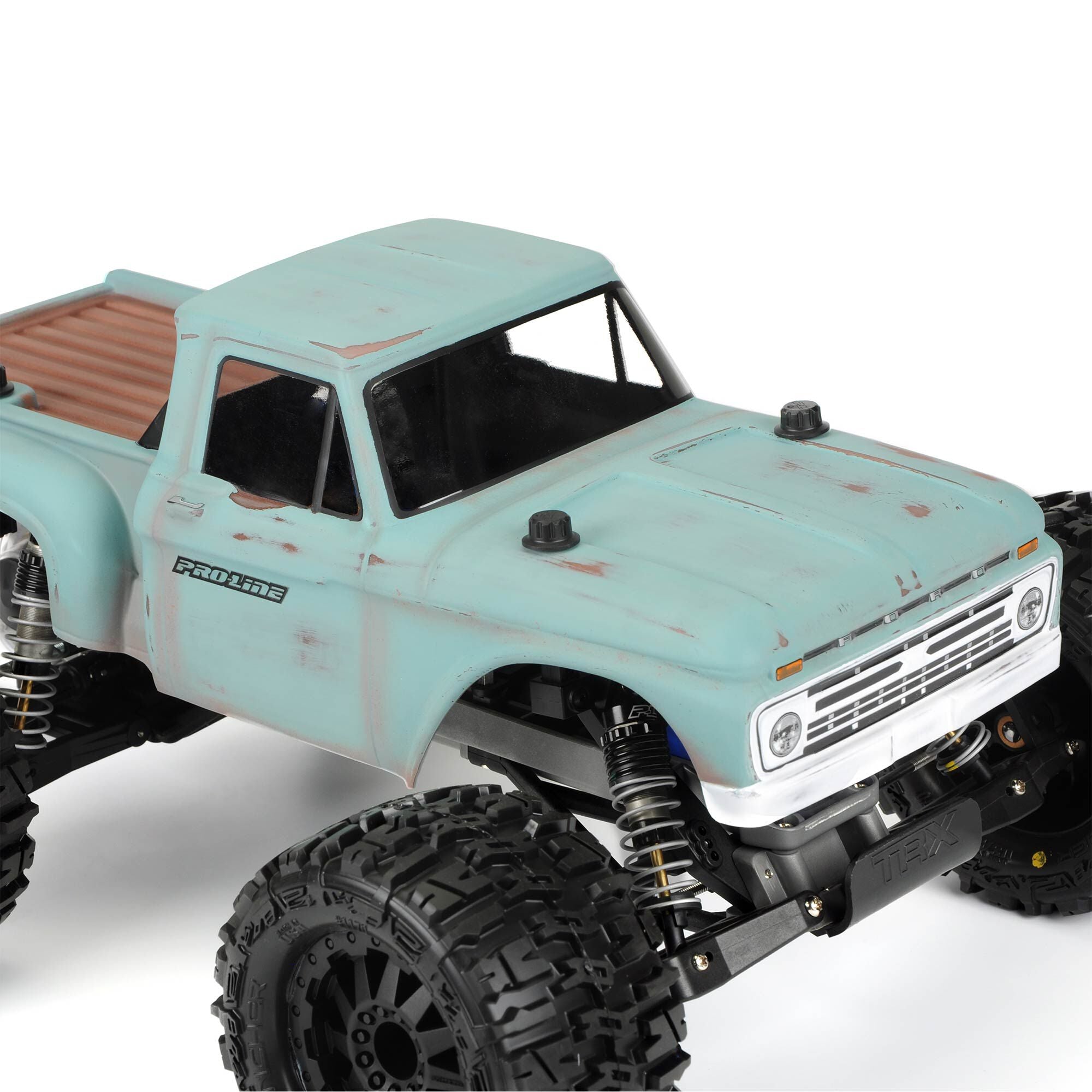 1/10 1966 Ford F-100 Clear Body: Stampede