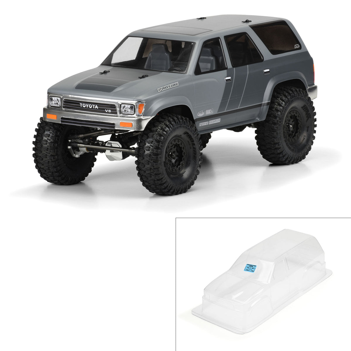 1/10 1991 Toyota 4Runner Clear Body 12.3&quot; (313mm) Wheelbase