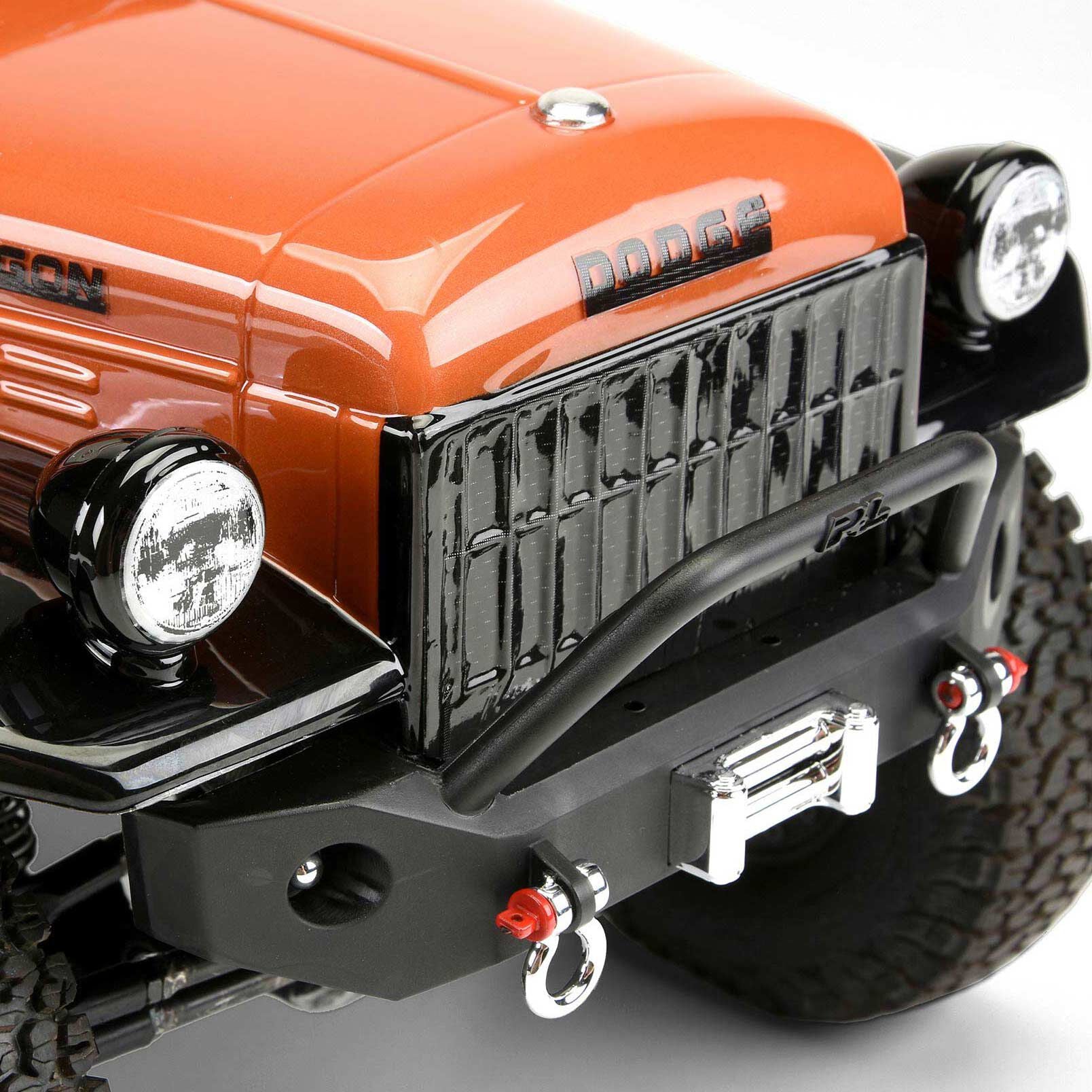 1/10 1946 Dodge Power Wagon Clear Body 12.3" (313mm) WB Craw