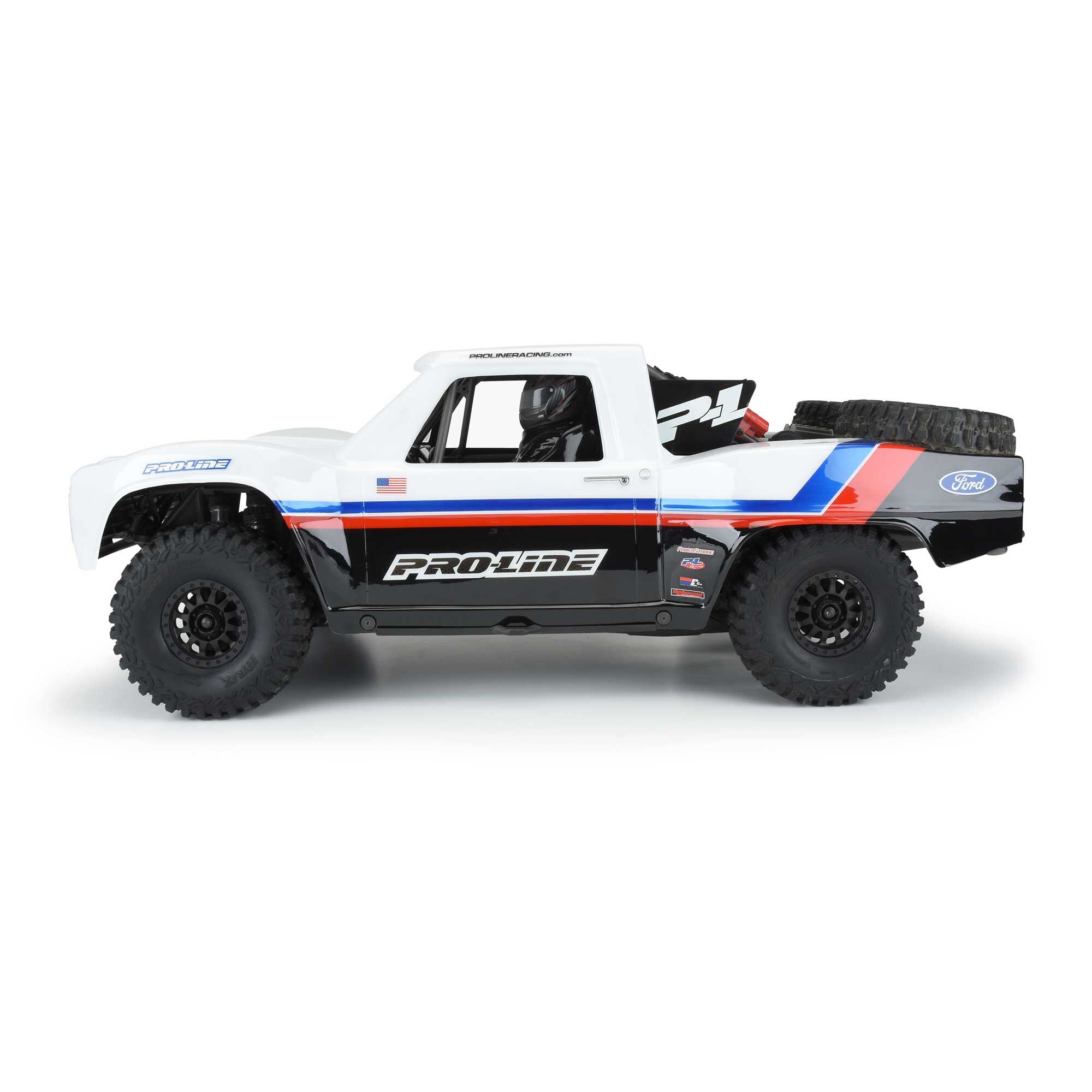 1/7 Pre-Cut 1967 Ford F-100 Truck Clear Body: Unlimited Dese