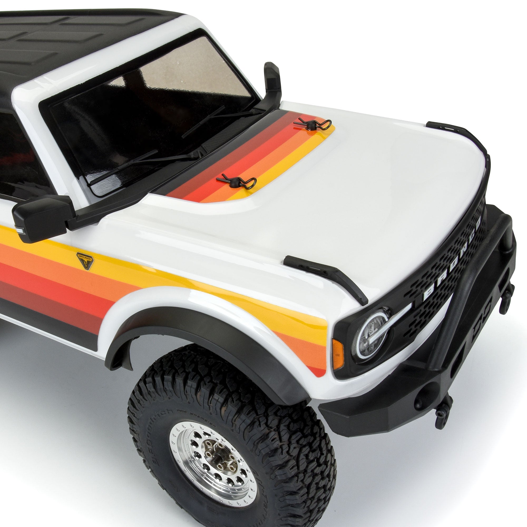 1/10 2021 Ford Bronco Clear Body Set 12.3" Wheelbase: Crawle