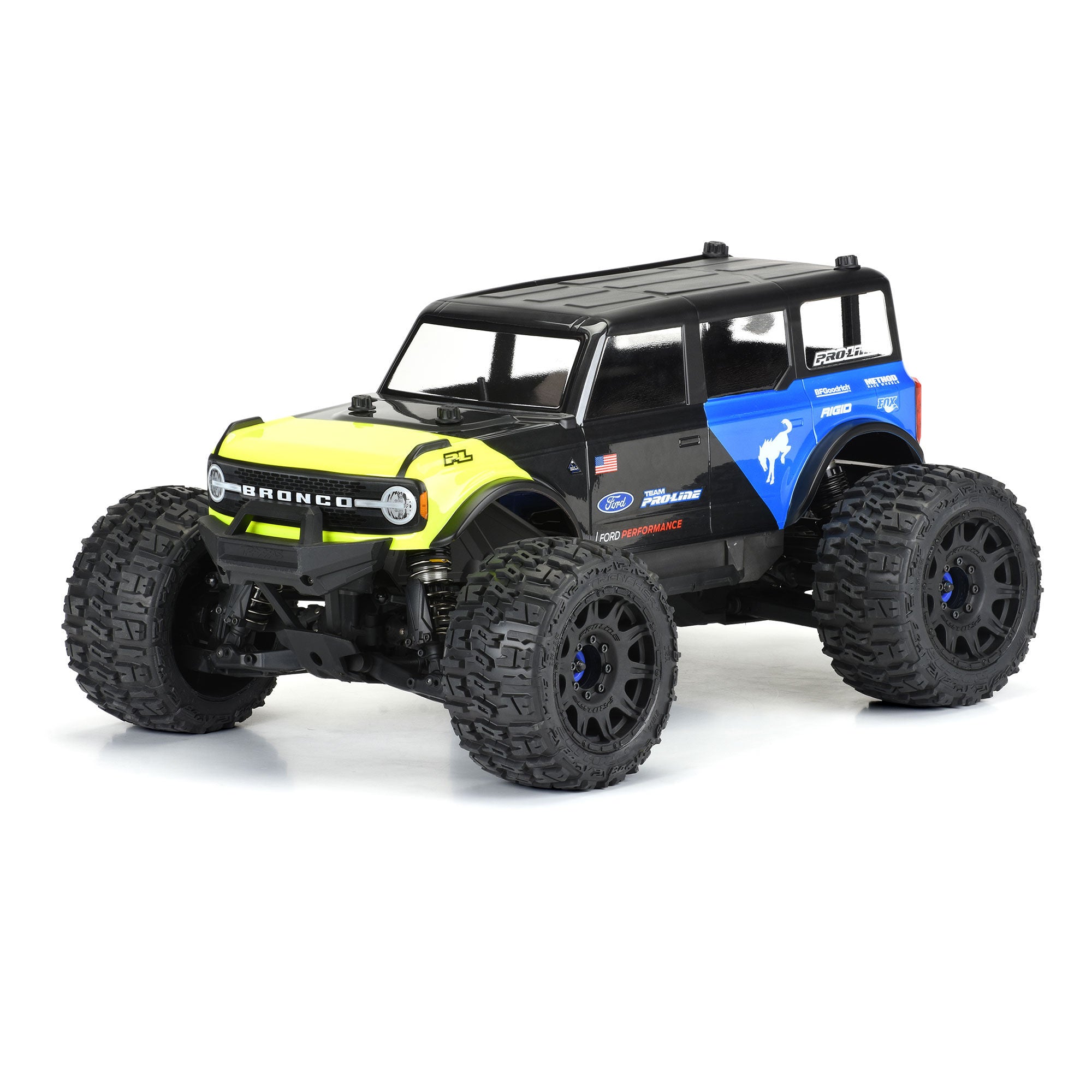 1/8 2021 Ford Bronco Clear Body: MAXX, E-REVO 2.0