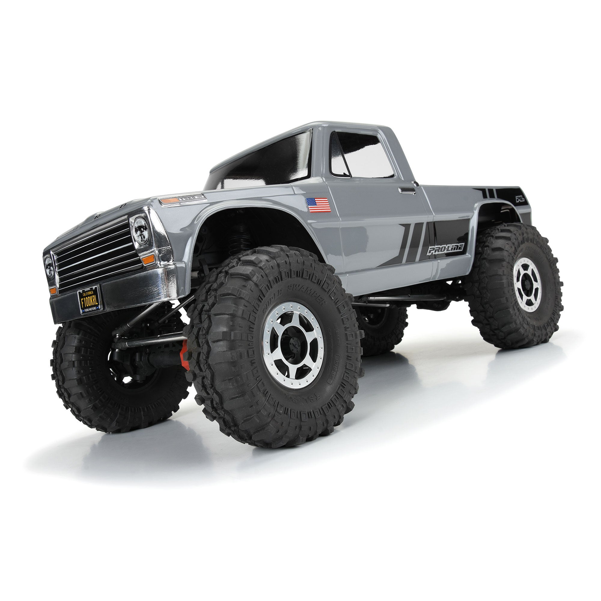 1/10 1967 Ford F-100 Clear Body 12.3" (313mm) Wheelbase Craw
