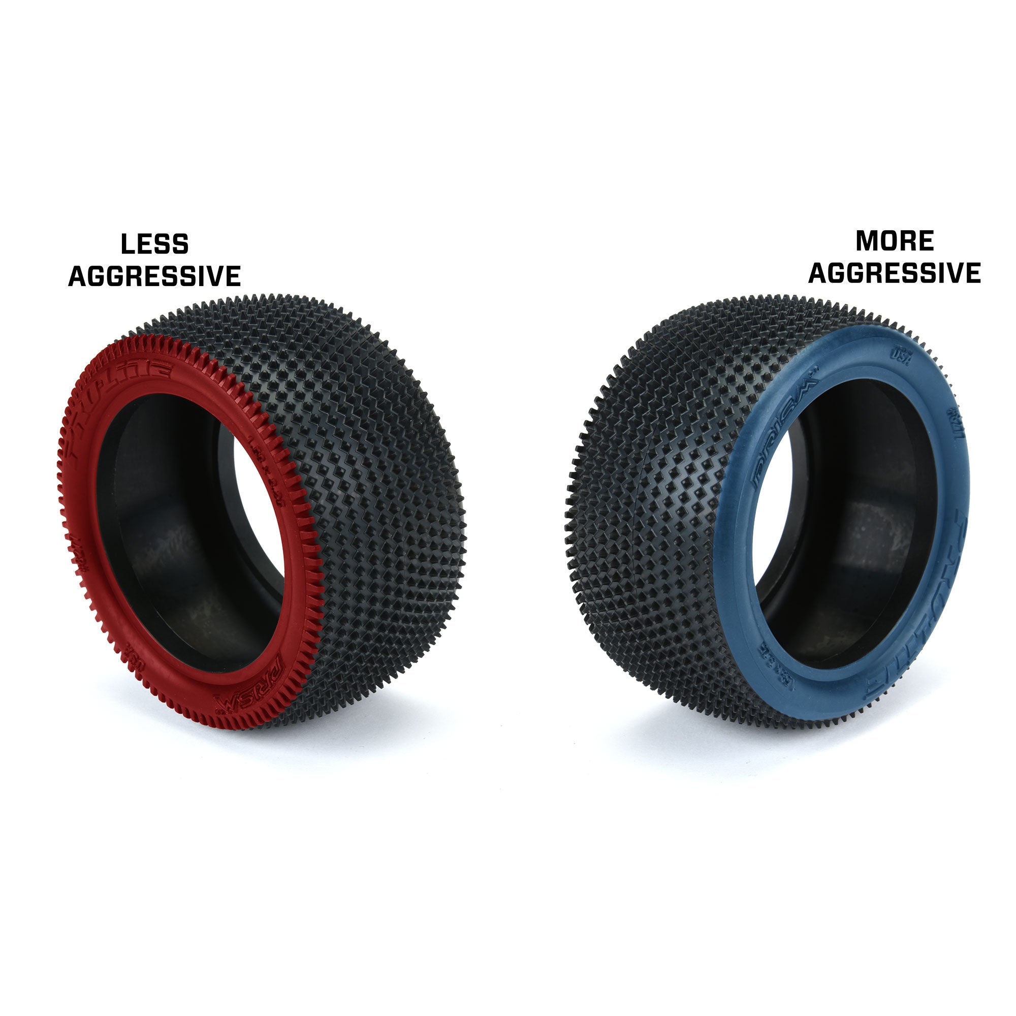 1/10 Prism 2.0 CR3 Rear 2.2" Carpet Buggy Tires (2)