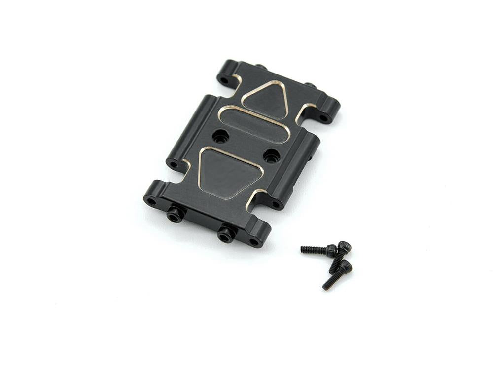 Centre Skid Plate Black Brass AX24