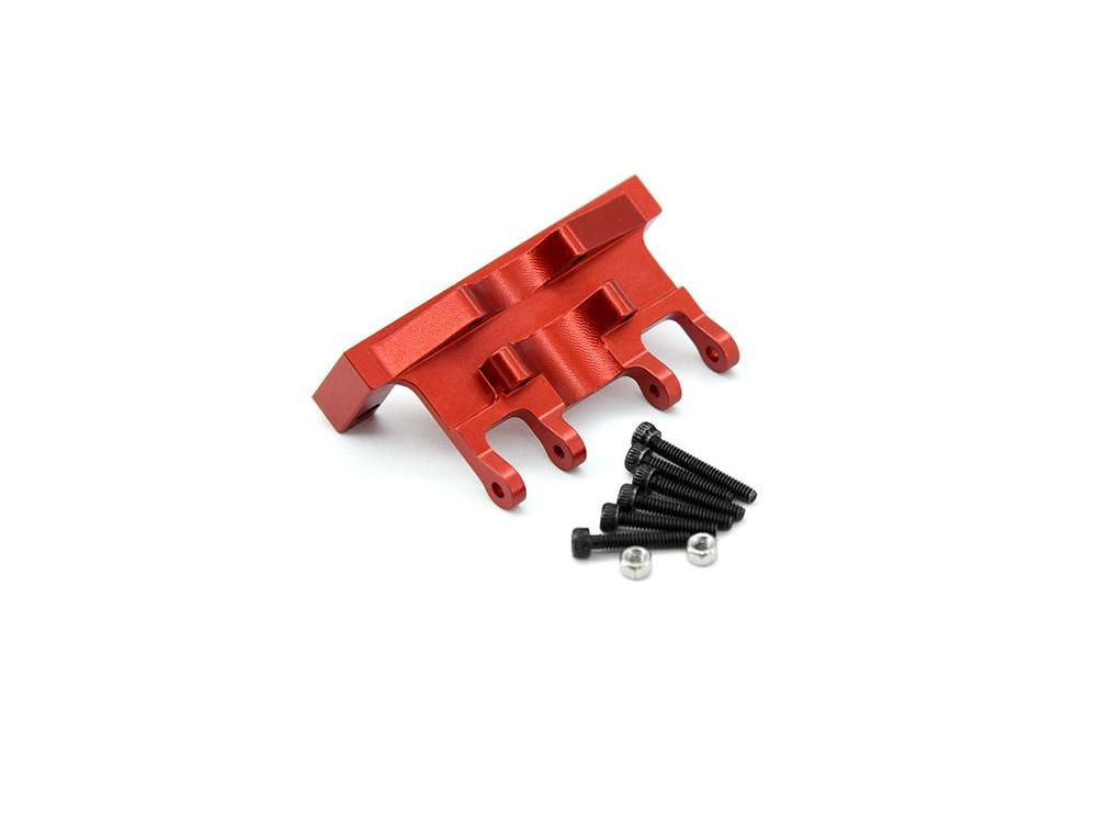 Servo Mount Red Aluminum AX24