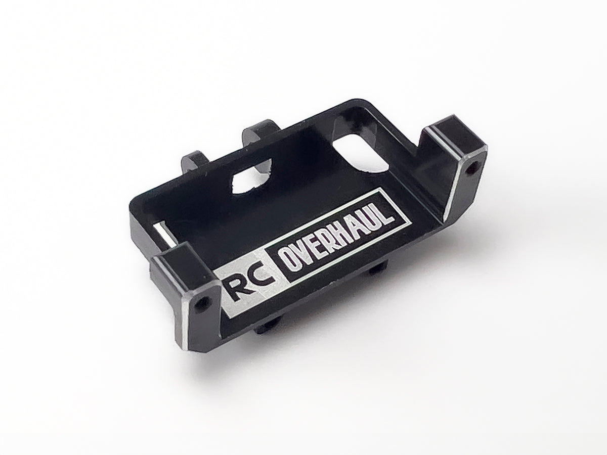 Servo Mount Black Aluminum SCX24