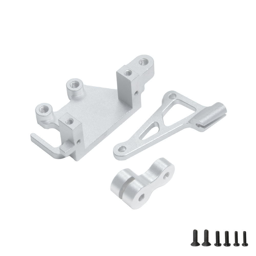 Aluminum Servo Mount Set, Promoto, Silver