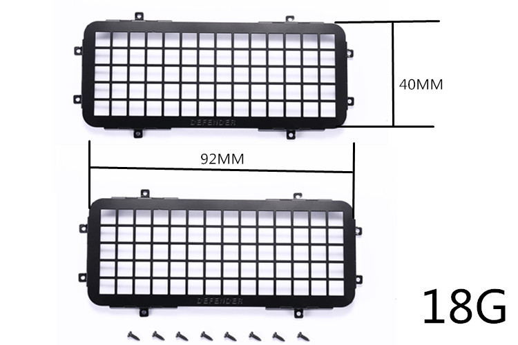 Window Guard Set SS, 5pcs TRX-4M