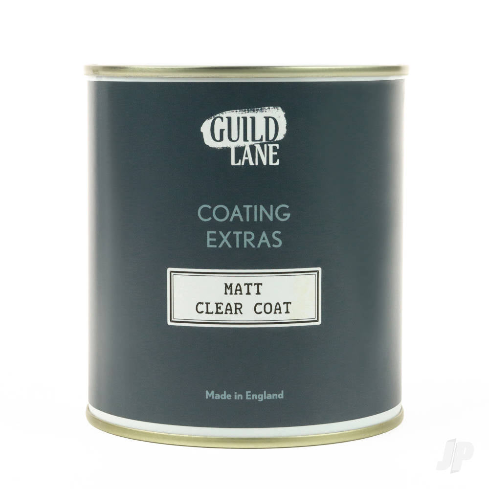 Guild Lane Acrylic Matt Top Coat, Clear (250ml Jar) GLDCEX1410250 1