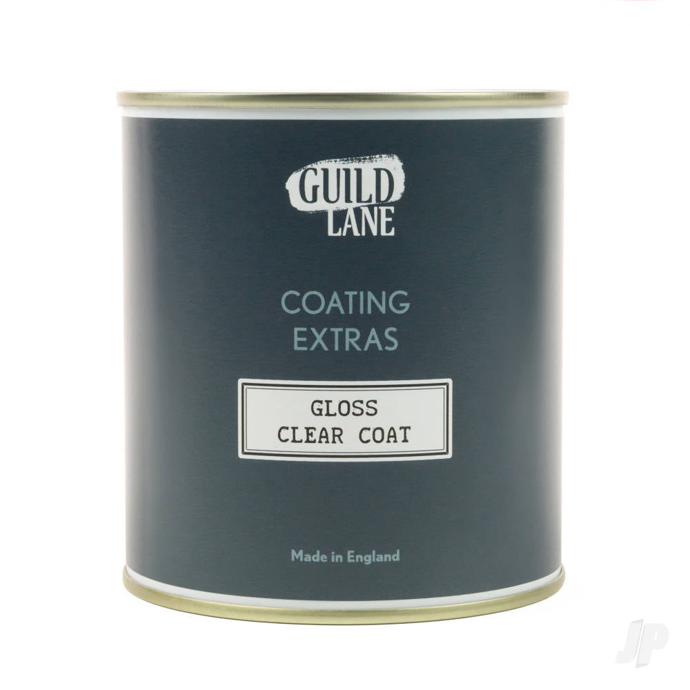 Guild Lane Acrylic Gloss Top Coat, Clear (250ml Jar) GLDCEX1420250 1