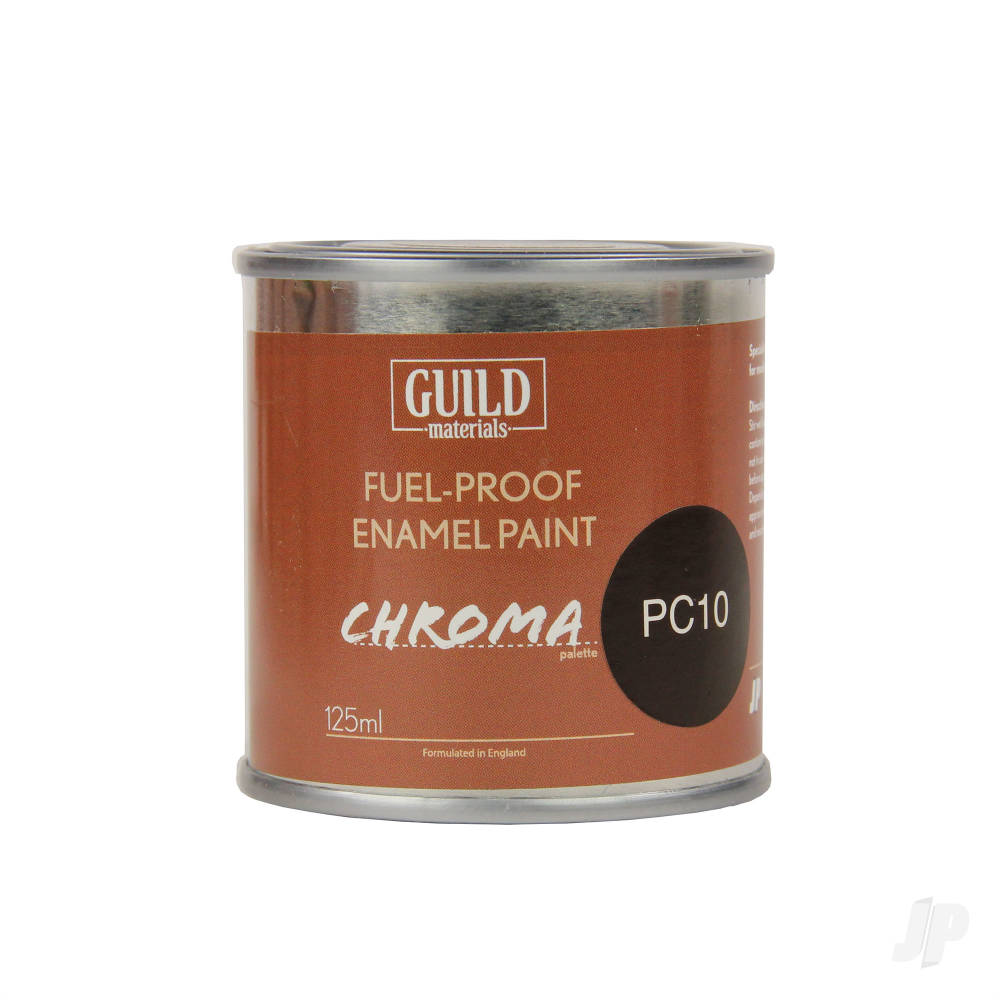 Guild Lane Chroma Enamel Fuelproof Paint Matt PC10 Dirty Brown (125ml Tin) GLDCHR6316 1