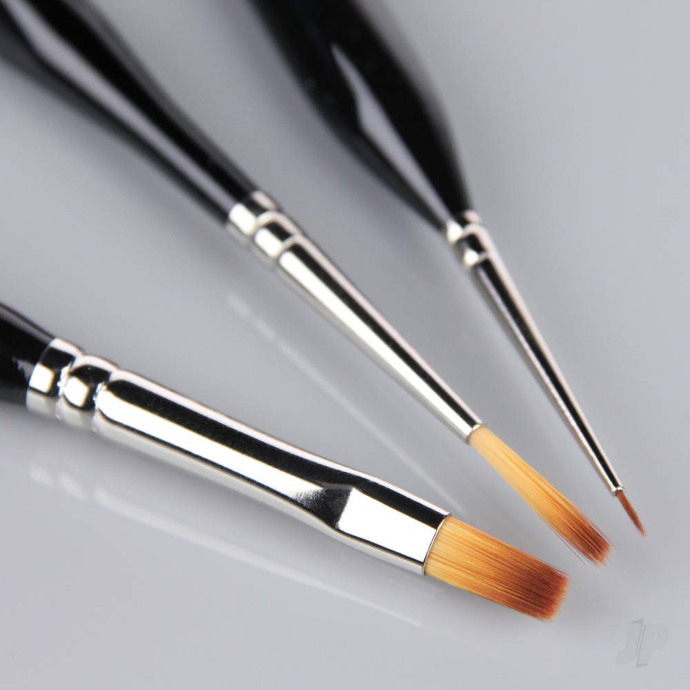 Guild Lane Modelling Brush Set (3 pcs) GLDT01101 2