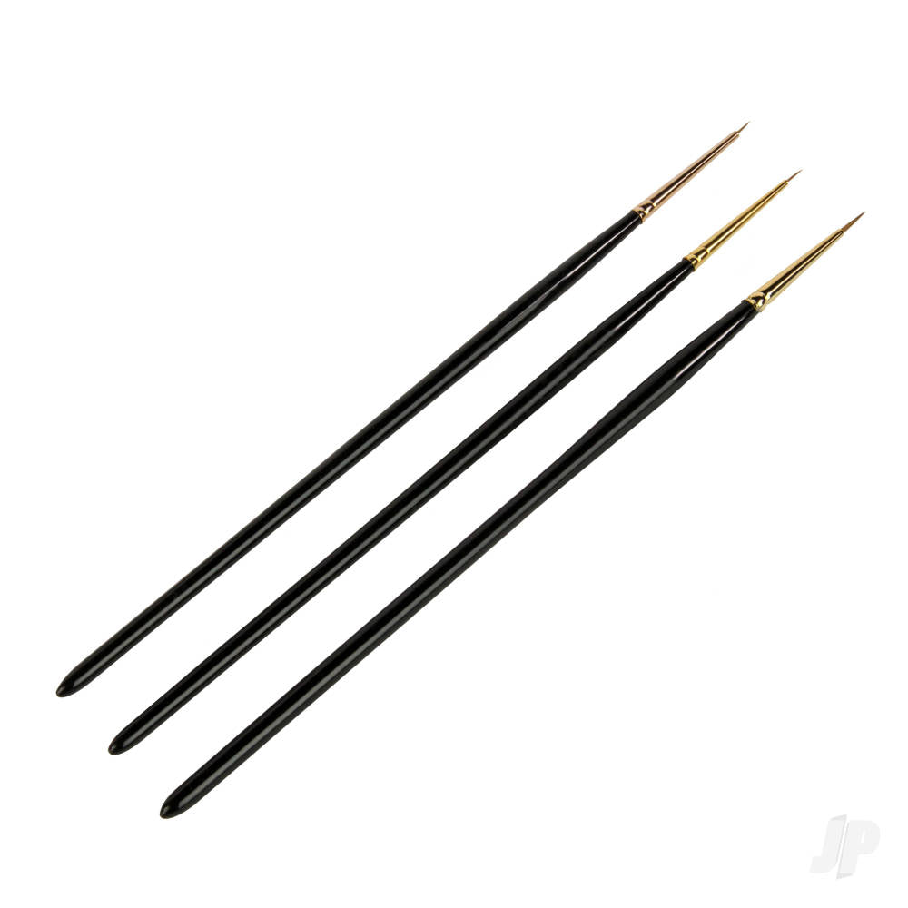 Guild Lane Professional Miniature Brush Set (3 pcs) GLDT01102 1