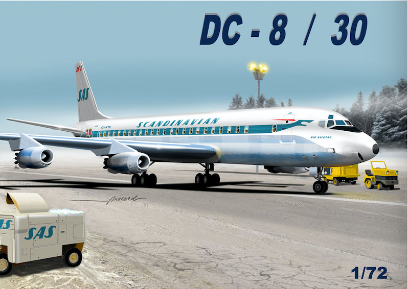 Mach 2 Douglas DC-8-30 'Scandinavian'- GP110SAS