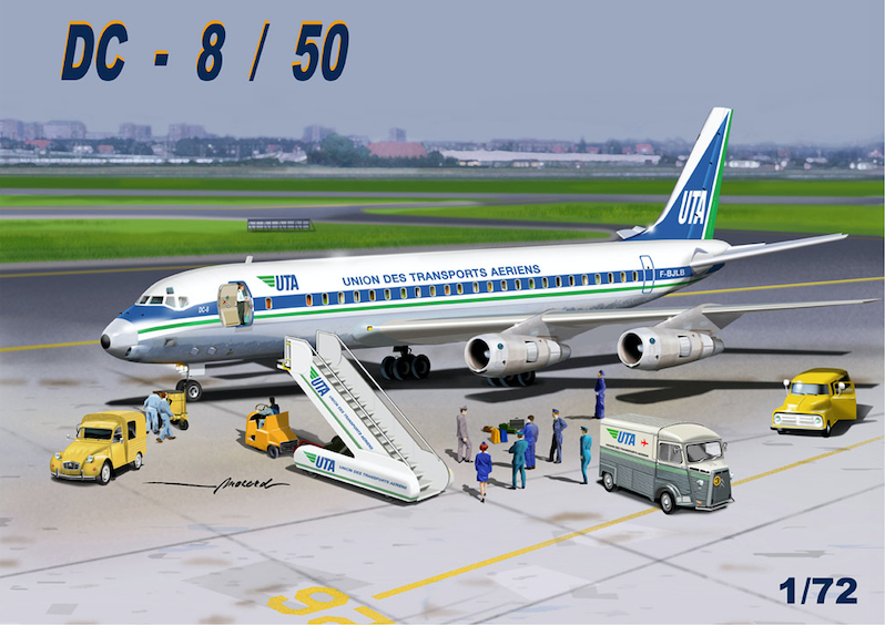 Mach 2 Douglas DC-8-50 'Union - GP110UTA