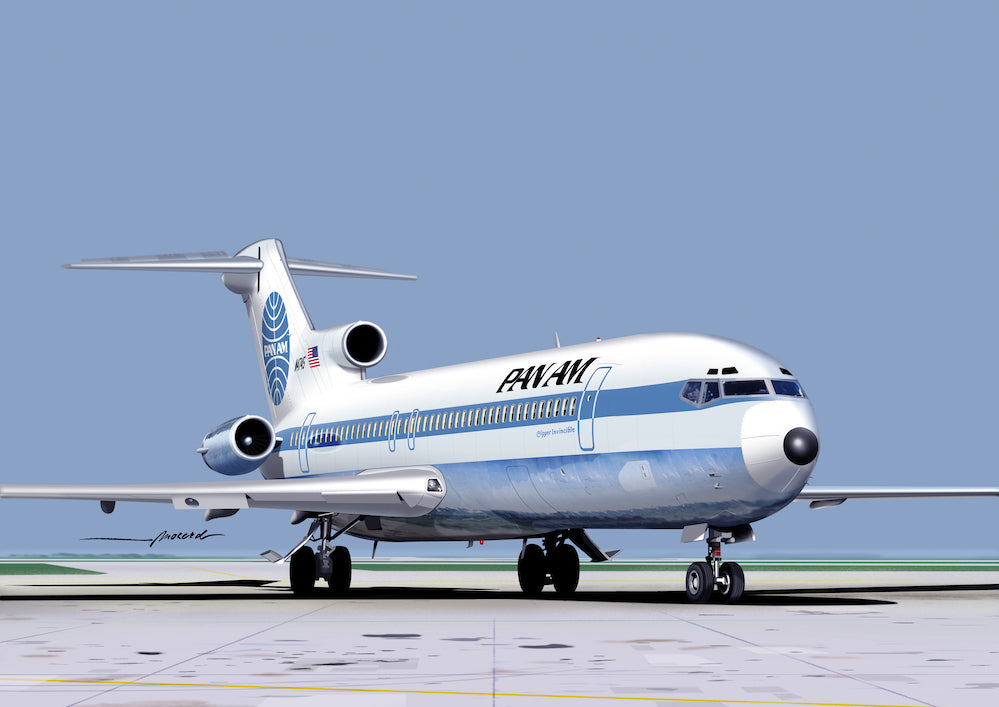 Mach 2 Boeing 727-200 Pan Am- GP111PAA