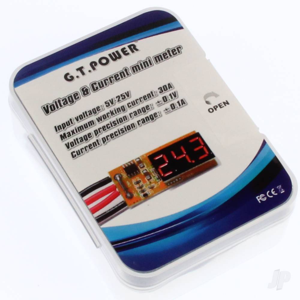 GT Power Voltage and Current Mini Meter GTP0059 1