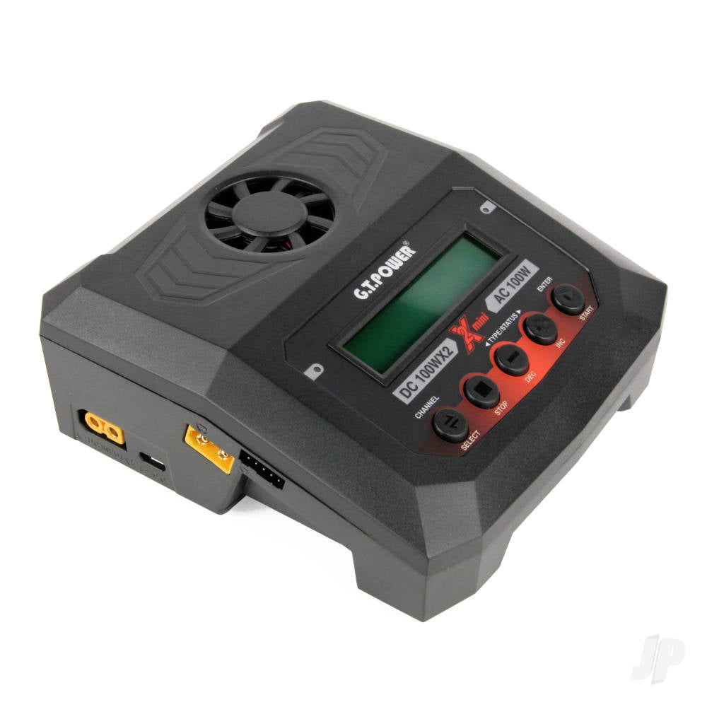 GT Power X2 Mini Charger 100W AC / 100W x2 DC (UK) GTP0171 1