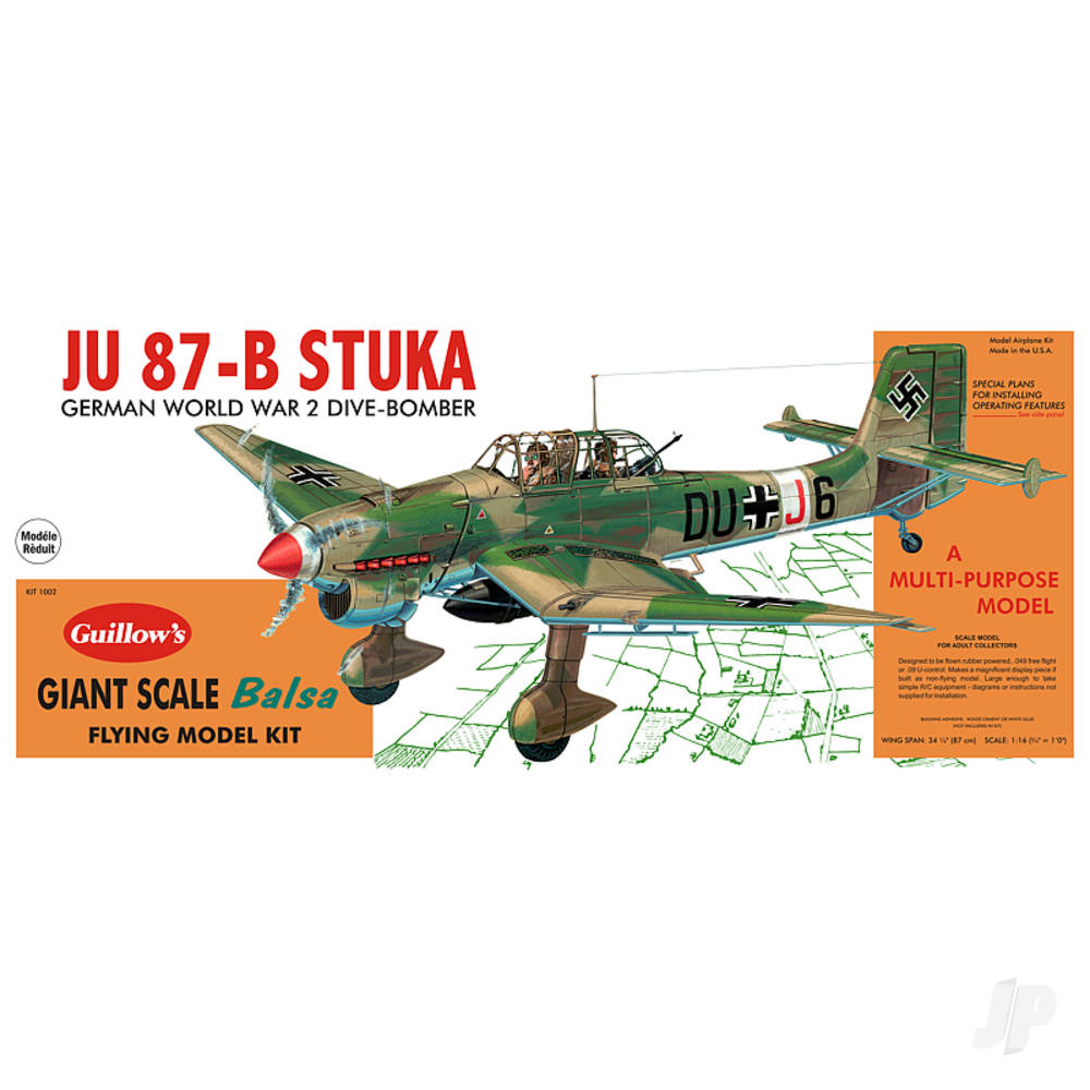 Guillow Junkers JU-87B Stuka GUI1002 1