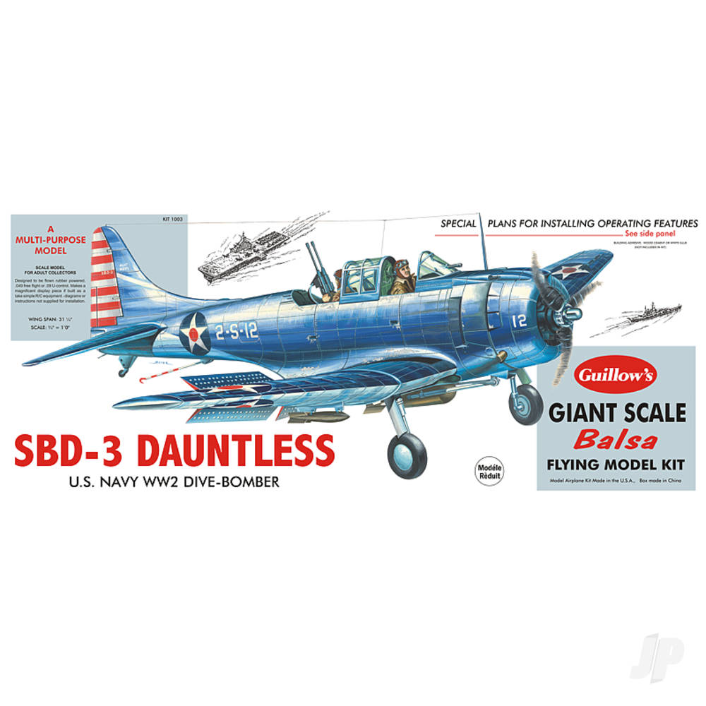 Guillow Douglas SBD-3 Dauntless GUI1003 1