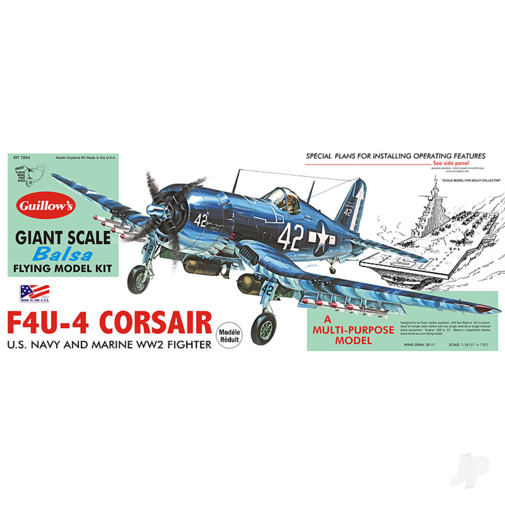 Guillow Vought F4U-4 Corsair GUI1004 2