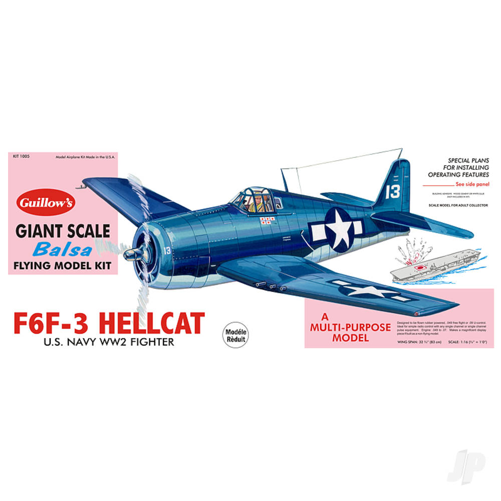 Guillow F6F-3 Hellcat GUI1005 1