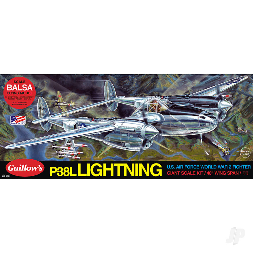 Guillow P-38 Lightning GUI2001 1