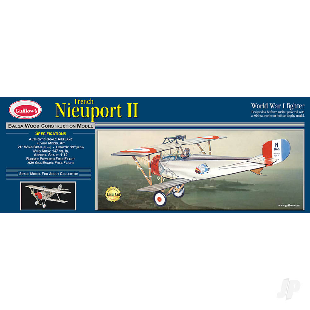 Guillow Nieuport II (Laser Cut) GUI203LC 2