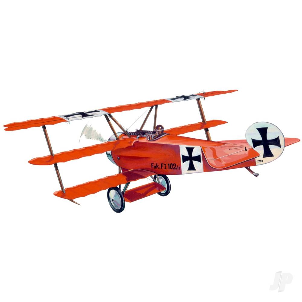 Guillow Fokker Triplane (Laser Cut) GUI204LC 2