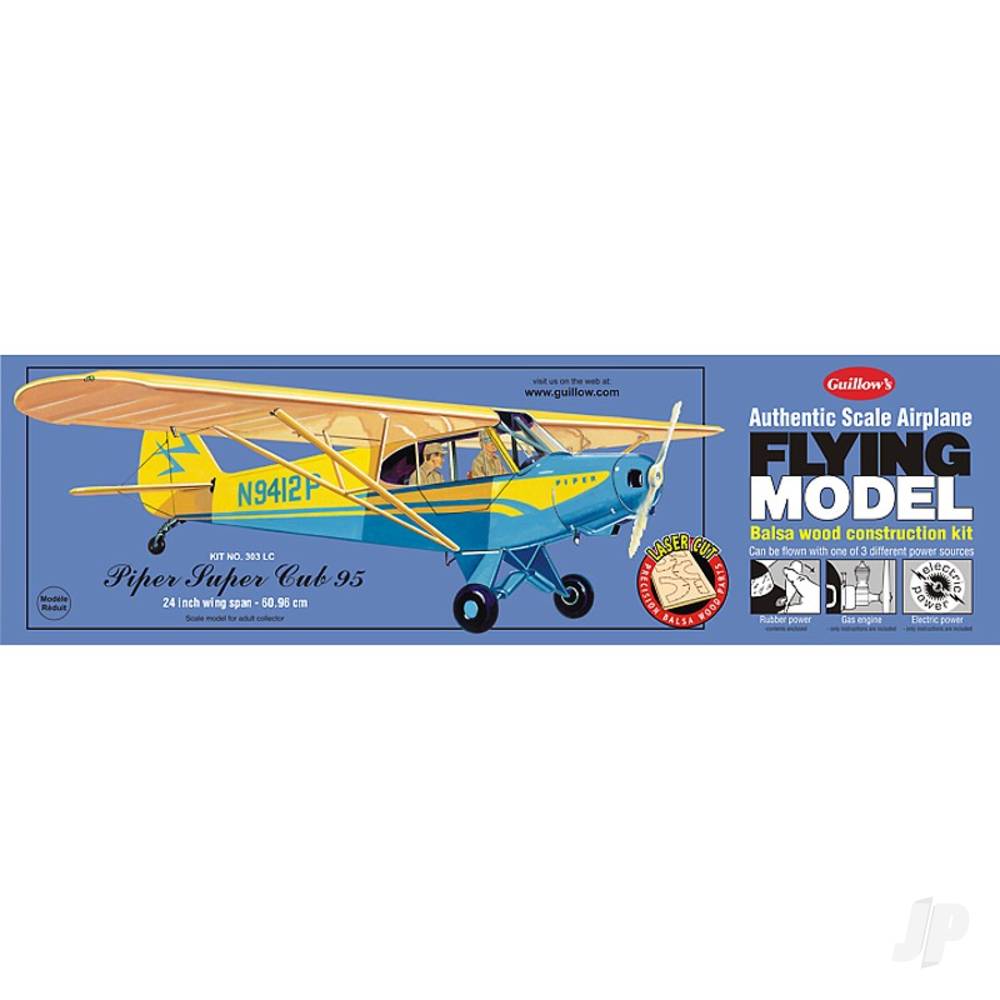 Guillow Piper Cub 95 (Laser Cut) GUI303LC 1