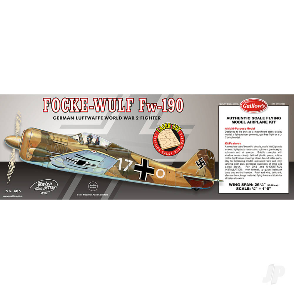 Guillow Focke-Wulf (Laser Cut) GUI406LC