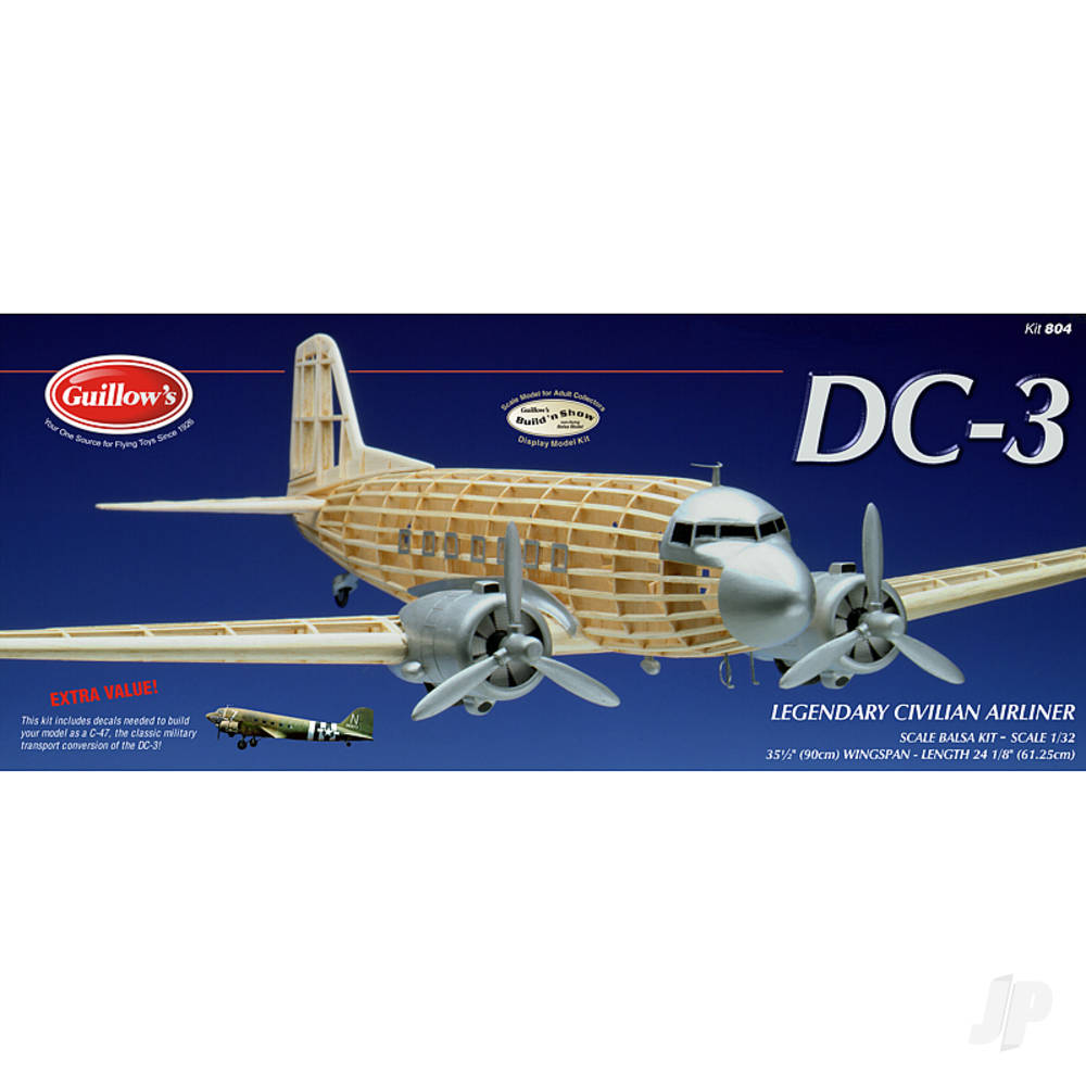 Guillow Douglas DC-3 GUI804 2