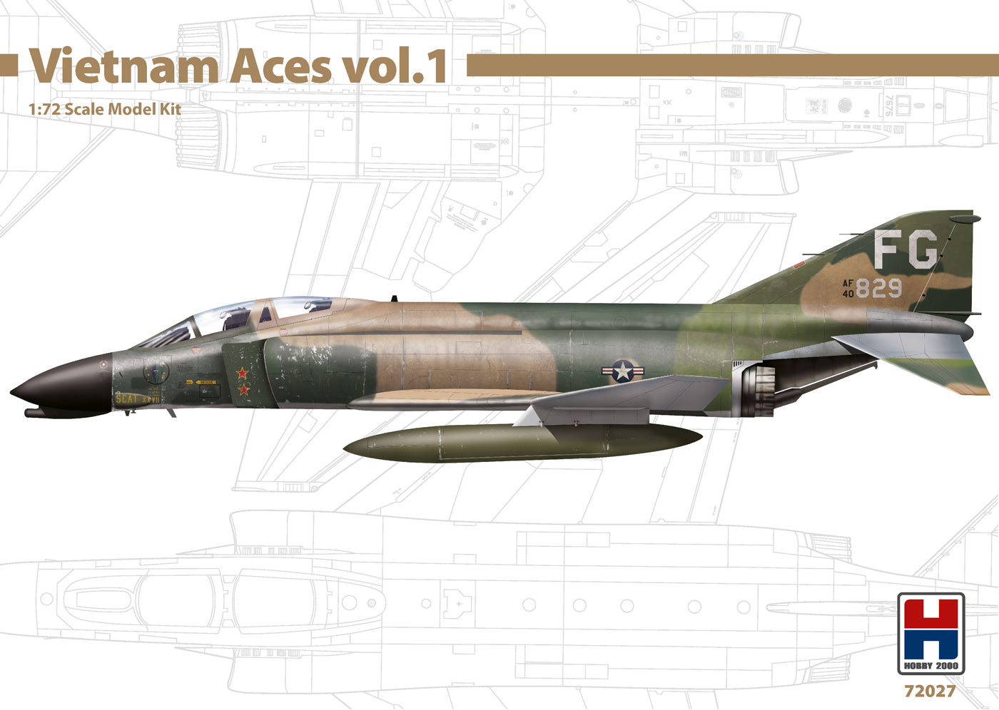 McDonnell F-4C Phantom II - Vietnam Aces 1 ex-Academy