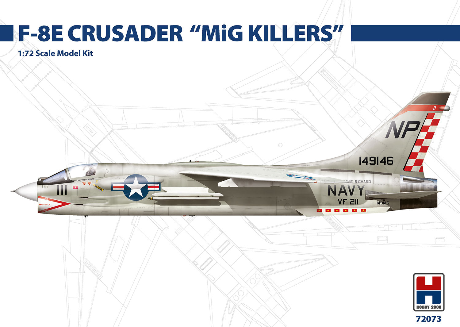 Hobby 2000 Vought F-8E Crusader - H2K72073