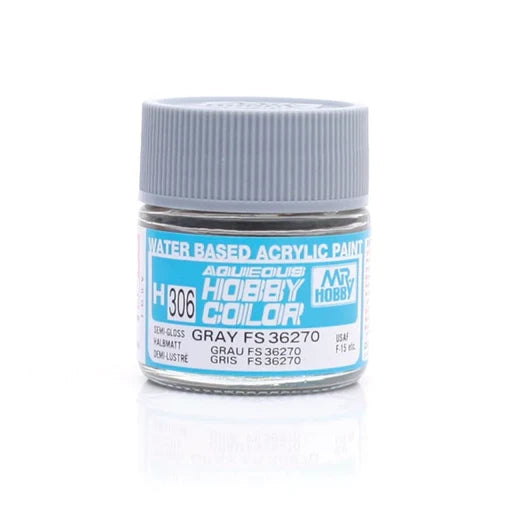 Mr Hobby Aqueous Hobby Color 10ml H-306 Gray FS36270 (US)