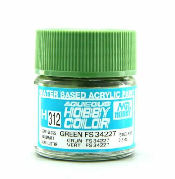 Mr Hobby Aqueous Hobby Color 10ml H-312 Green FS34227