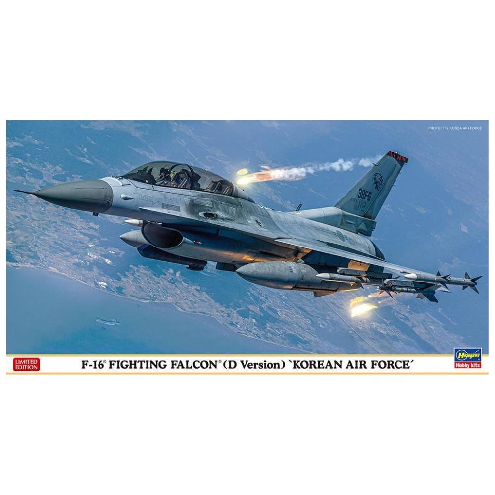 Hasegawa 1/48 Lockheed-Martin F-16D Fighting Falcon (D Version) Korean Air Force Ha07512