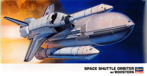 Space Shuttle Orbiter with Boosters