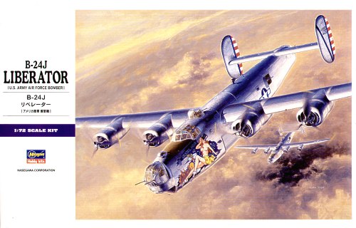 Hasegawa Consolidated B-24J Liberator - HAE29