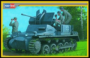 Flakpanzer 1A with ammunition trailer