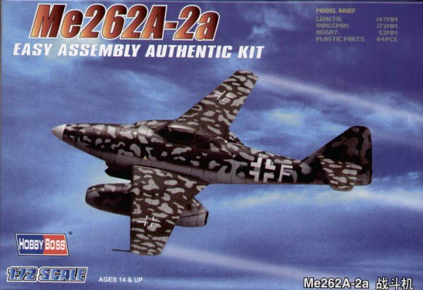 Hobbyboss 1:72 - Me262 A-2a