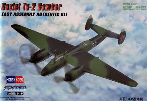 Hobbyboss 1:72 - Soviet Tu-2 Bomber