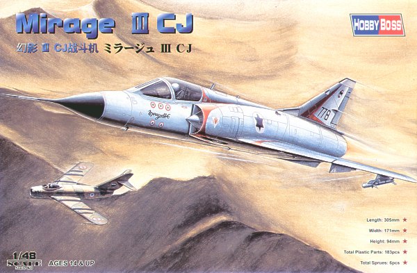 Hobbyboss 1:48 - Mirage III CJ