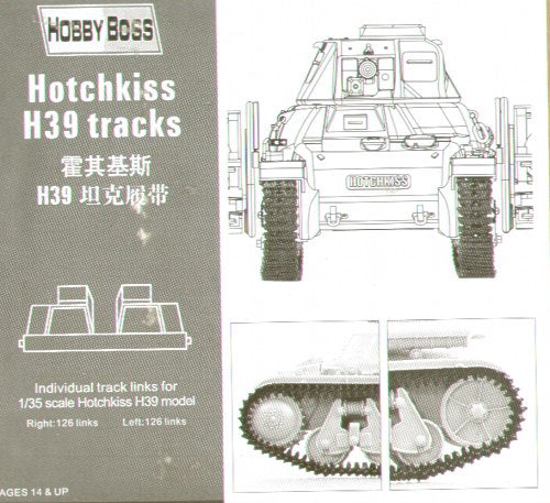 Hobbyboss 1:35 - Hotchkiss H 39 Tracks