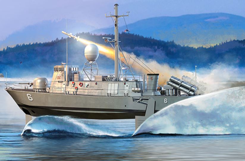 Hobbyboss 1:200 - USS Hercules PHM-2